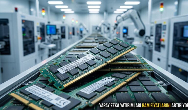 Yapay Zeka Yatırımları RAM Fiyatlarını Artırıyor