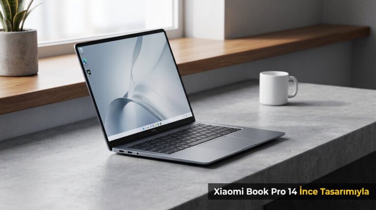 Yeni Xiaomi Book Pro 14 İnce Tasarımıyla Geldi