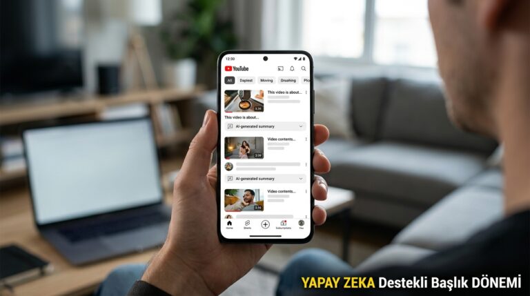YouTube Yapay Zeka Destekli Başlık Dönemini Başlatıyor