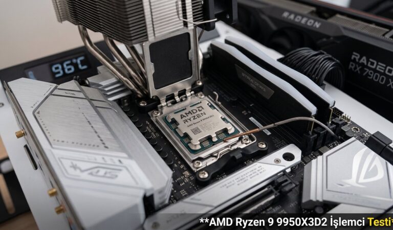 AMD Ryzen 9 9950X3D2 İşlemci Testi Ortaya Çıktı