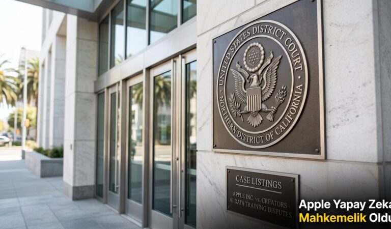Apple Yapay Zeka Çalışmaları İçin Mahkemelik Oldu