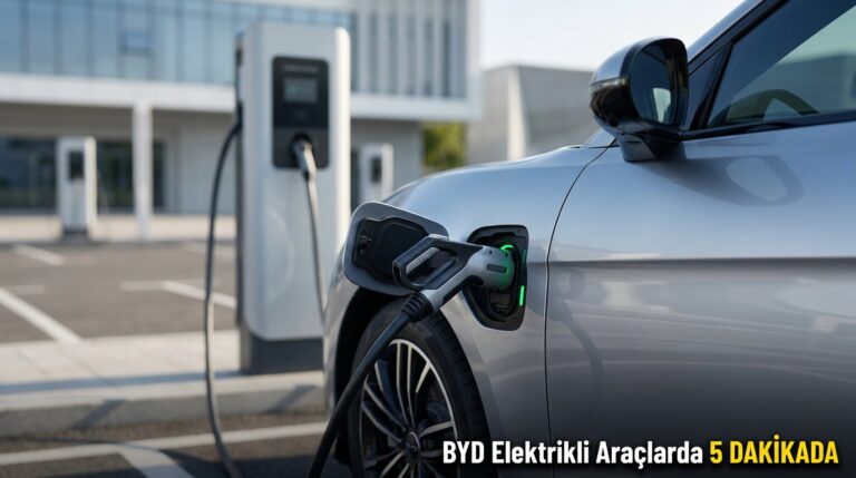 BYD Elektrikli Araçlarda 5 Dakikada Şarj Dönemi