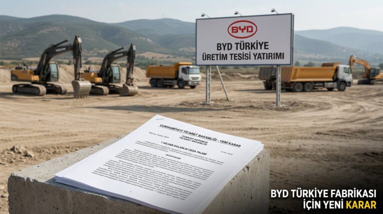 BYD Türkiye Fabrikası İçin Yeni Karar