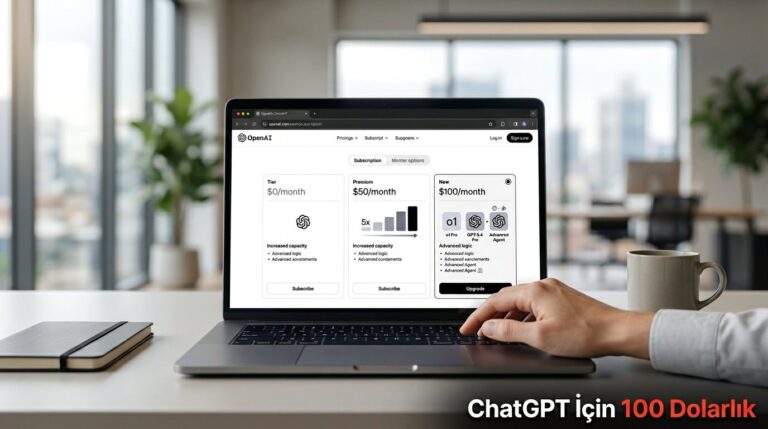 ChatGPT İçin 100 Dolarlık Yeni Abonelik Paketi Geldi