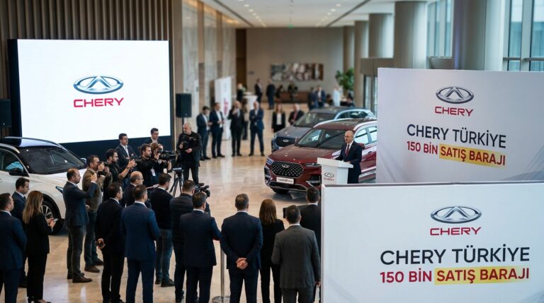 Chery Türkiye Pazarında 150 Bin Satış Barajını Aştı