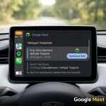 Google Meet Artık Apple CarPlay Üzerinde Çalışıyor
