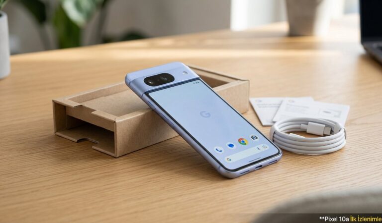 Google Pixel 10a Kutu Açılışı ve İlk İzlenimler