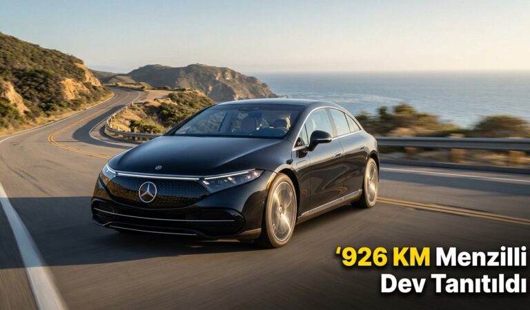Mercedes EQS Tanıtıldı İşte 926 KM Menzilli Dev