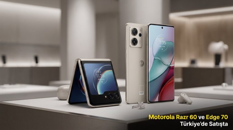 Motorola Razr 60 ve Edge 70 Türkiye'de Satışta
