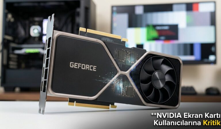NVIDIA Ekran Kartı Kullanıcılarına Kritik Uyarı