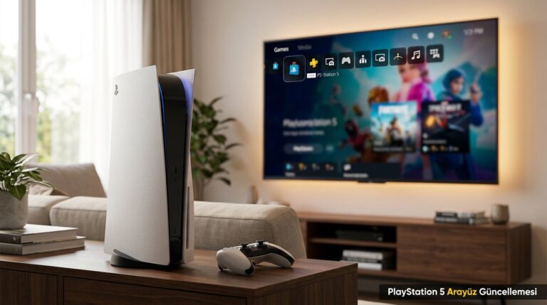 PlayStation 5 İçin Büyük Arayüz Güncellemesi Geliyor