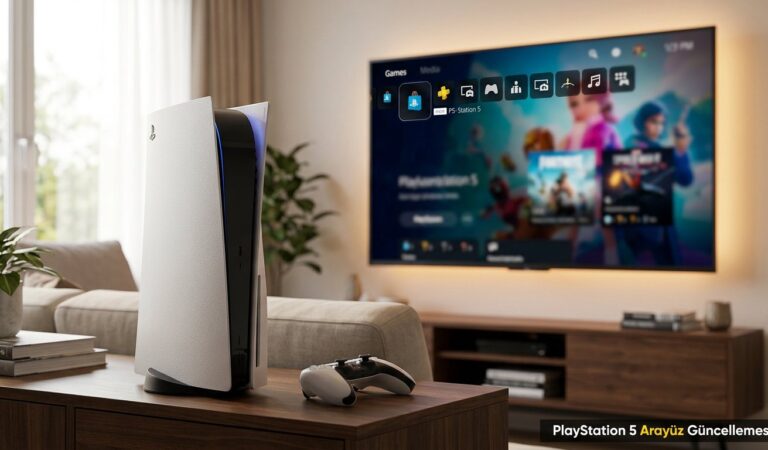 PlayStation 5 İçin Büyük Arayüz Güncellemesi Geliyor