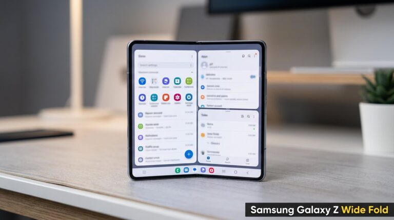 Samsung Galaxy Z Wide Fold ile Katlanabilir Pazar Değişiyor