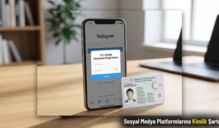 Sosyal Medya Platformlarına Kimlik Şartı Geliyor
