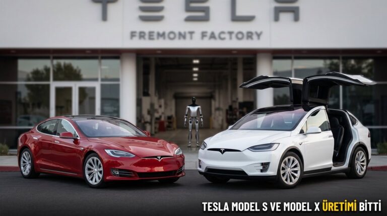 Tesla Model S ve Model X Üretimi Resmen Bitti