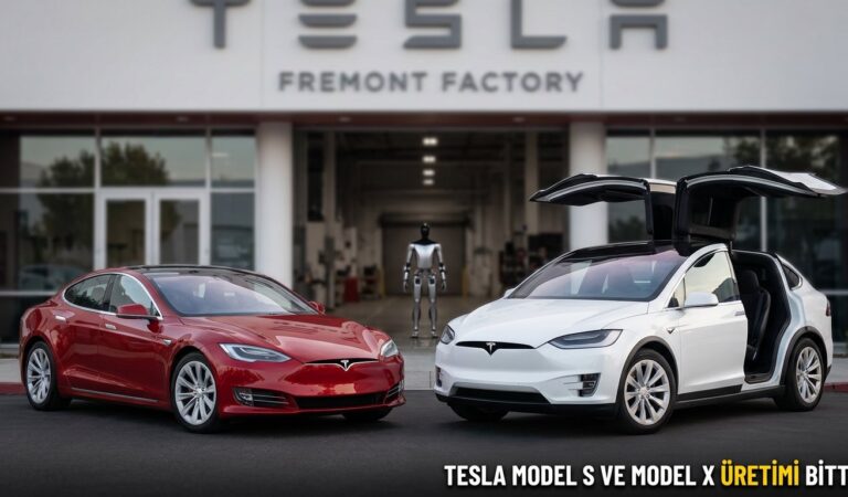 Tesla Model S ve Model X Üretimi Resmen Bitti