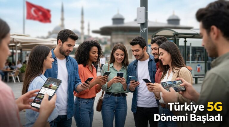 Türkiye 5G Dönemi Başladı 21 Milyon Abone Geçiş Yaptı