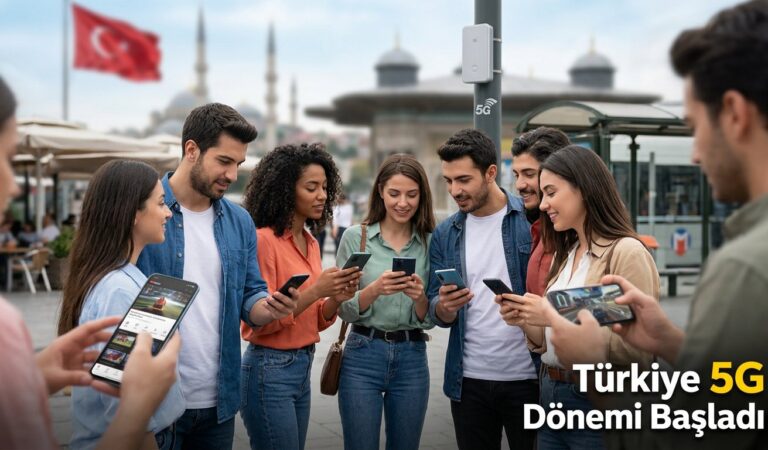 Türkiye 5G Dönemi Başladı 21 Milyon Abone Geçiş Yaptı