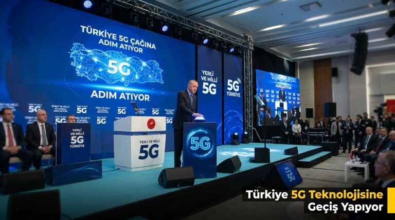 Türkiye 5G Teknolojisine Geçiş Yapıyor