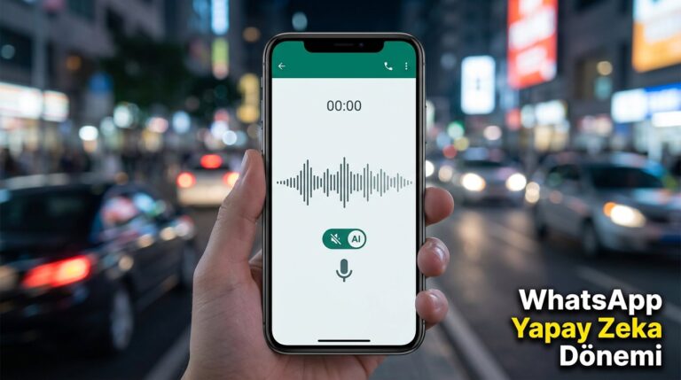 WhatsApp Sesli Mesajlar İçin Yapay Zeka Dönemi