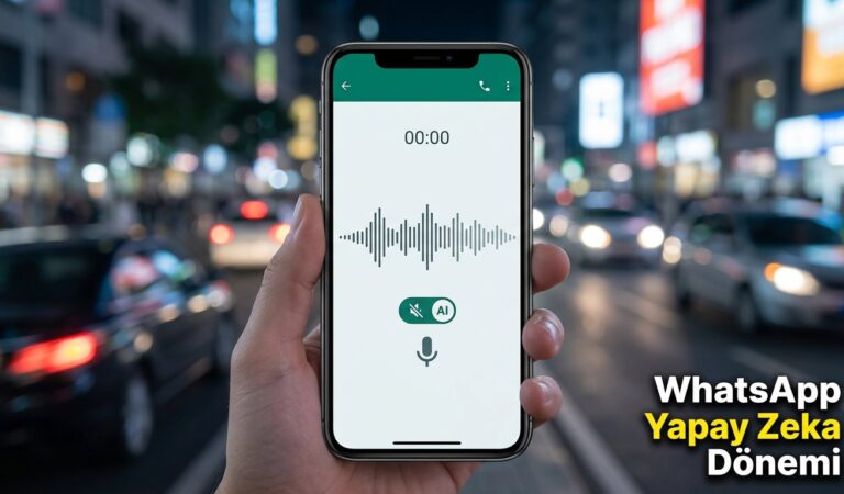 WhatsApp Sesli Mesajlar İçin Yapay Zeka Dönemi