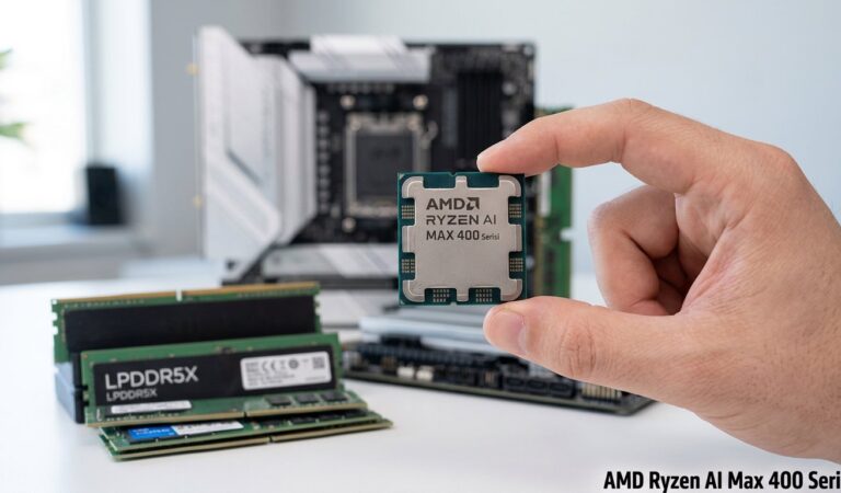 AMD Ryzen AI Max 400 Serisi 192 GB Bellekle Geldi