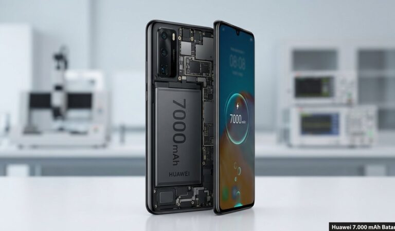 Huawei Amiral Gemilerinde 7.000 mAh Batarya Dönemi Başlıyor