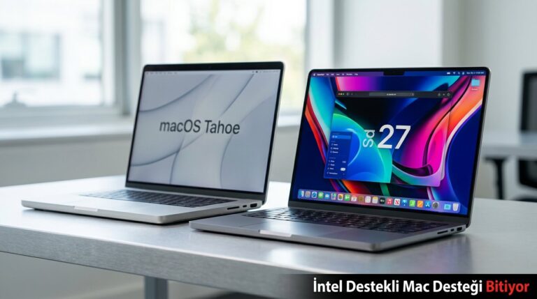 macOS 27 ile Intel Destekli Mac Desteği Bitiyor