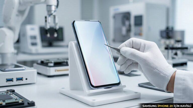 Samsung iPhone 20 İçin Kavisli Ekran Üretecek