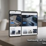 Samsung'un Yeni Yana Doğru Uzayan Telefonu