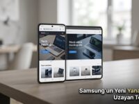 Samsung'un Yeni Yana Doğru Uzayan Telefonu