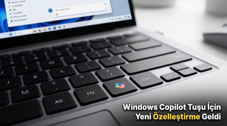 Windows Copilot Tuşu İçin Yeni Özelleştirme Geldi