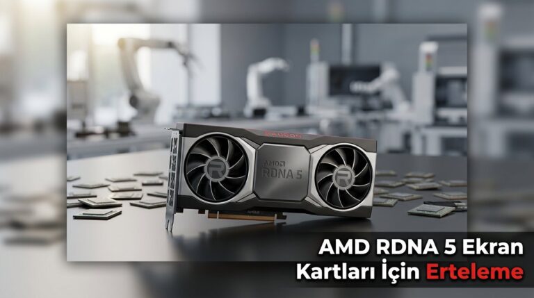 AMD RDNA 5 Ekran Kartları İçin Erteleme Kararı Geldi