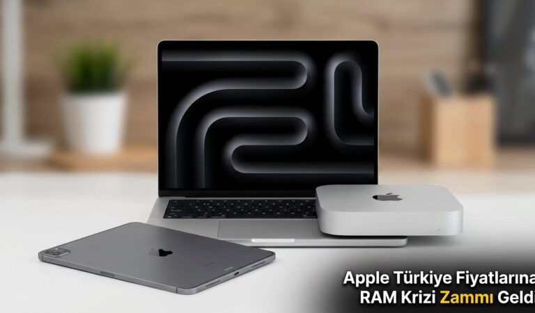Apple Türkiye Fiyatlarına RAM Krizi Zammı Geldi