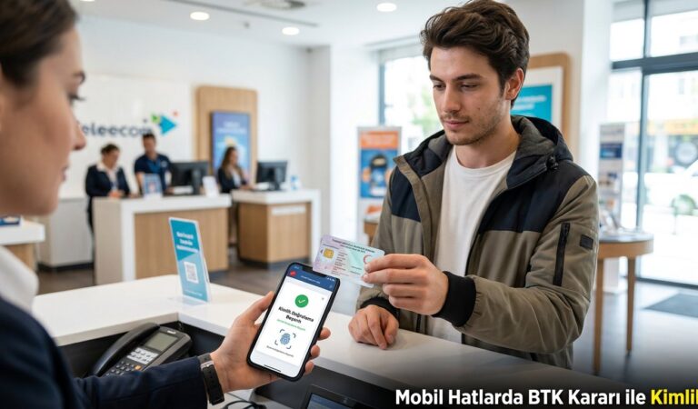 BTK Kararı ile Mobil Hatlarda Kimlik Doğrulama Şartı