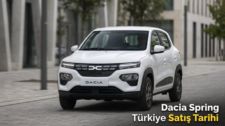 Dacia Spring Türkiye Satış Tarihi Resmen Açıklandı