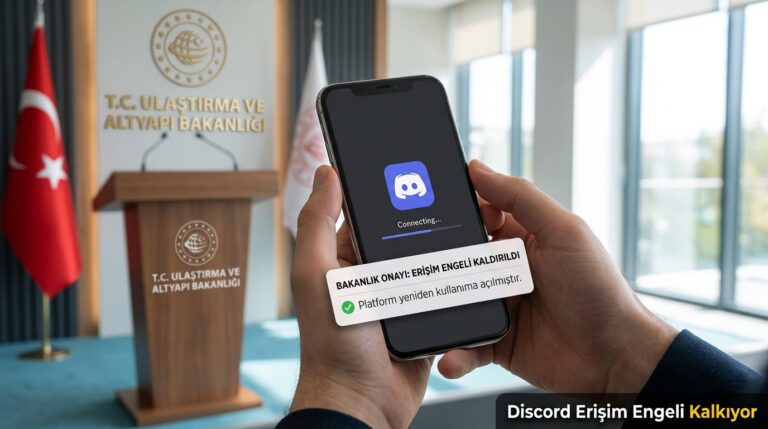 Discord Erişim Engeli Kalkıyor: Bakan Duyurdu