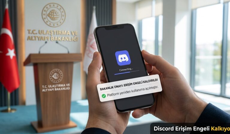 Discord Erişim Engeli Kalkıyor: Bakan Duyurdu