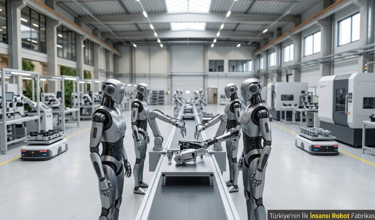 DOF TECH Türkiye’nin İlk İnsansı Robot Fabrikasını Açıyor