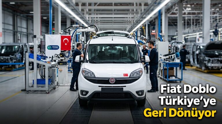 Fiat Doblo Üretimi Türkiye'ye Geri Dönüyor
