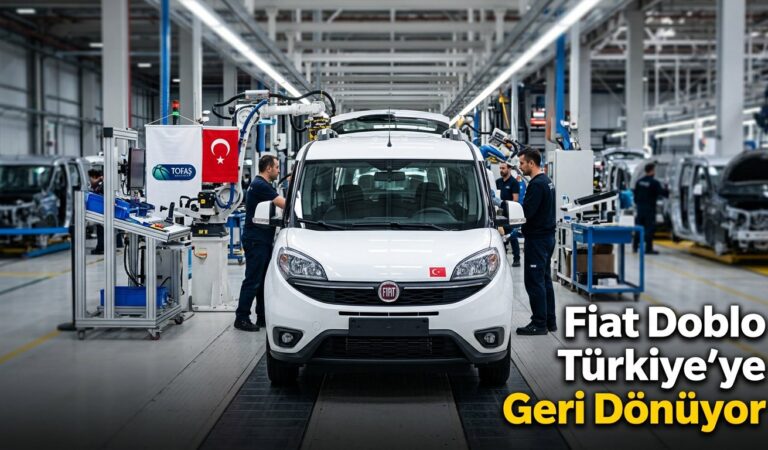 Fiat Doblo Üretimi Türkiye’ye Geri Dönüyor