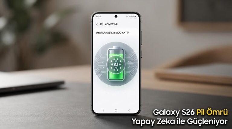 Galaxy S26 Pil Ömrü Yapay Zeka ile Güçleniyor
