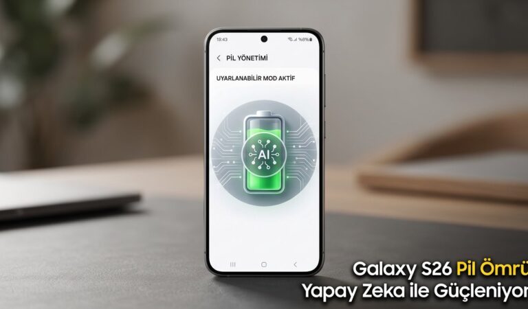 Galaxy S26 Pil Ömrü Yapay Zeka ile Güçleniyor
