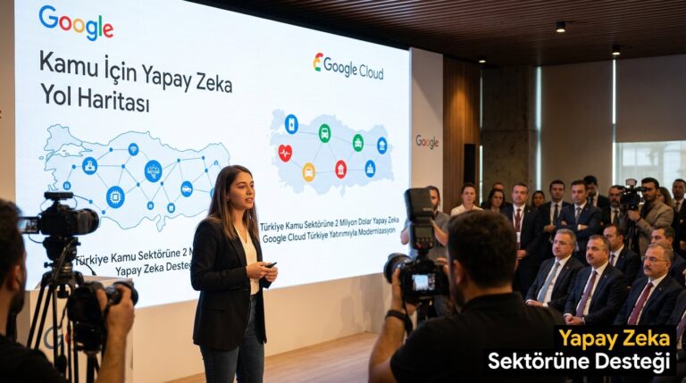 Google Türkiye Kamu Sektörüne 2 Milyon Dolar Yapay Zeka Desteği