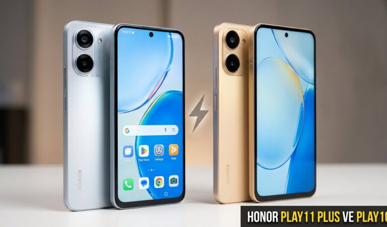 Honor Play11 Plus ve Play10 7000 mAh Bataryayla Çıktı