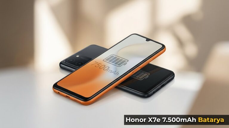 Honor X7e 7.500mAh Batarya ve Android 16 ile Geldi