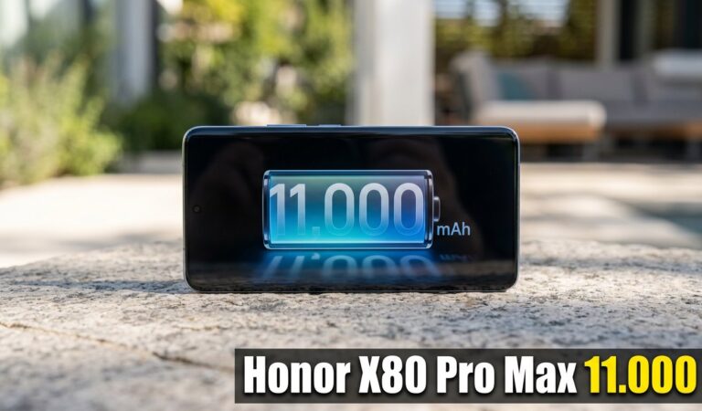 Honor X80 Pro Max 11.000 mAh Batarya ile Şaşırtıyor