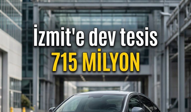 Hyundai’den Türkiye’ye 715 milyon euroluk yatırım: İzmit’te batarya tesisi