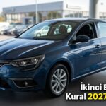 İkinci El Araçta 6 Ay 6 Bin KM Kuralı 2027'ye Uzadı