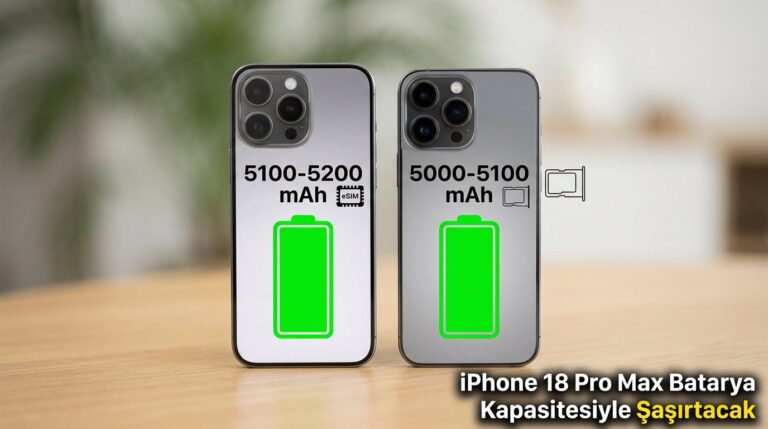 iPhone 18 Pro Max Batarya Kapasitesiyle Şaşırtacak